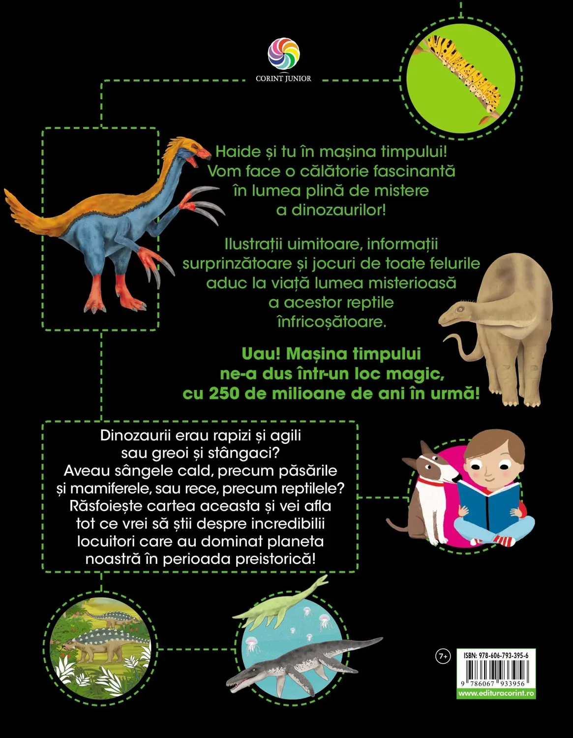 Carti pentru copii - Calatorie in timp spre taramul dinozaurilor