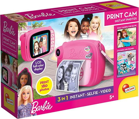 Jucarii dezvoltare imaginatie - Camera foto instant - Barbie