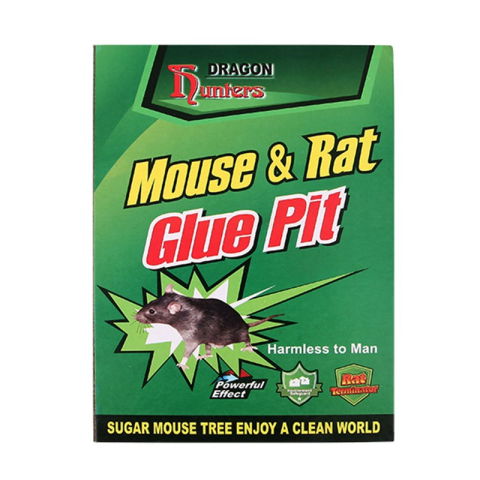 Casa si Bricolaj - Capcana Autoadeziva pentru Soareci, Flippy, Placa Autoadeziva pentru Rozatoare cu Efect Puternic de Imobilizare, Capcana cu Lipici, pentru Uz Casnic, 19 x 13 xm Verde/Galben