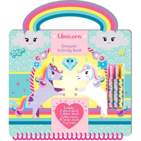 Jucarii arta si creativitate - Carte cu activitati - Unicorni