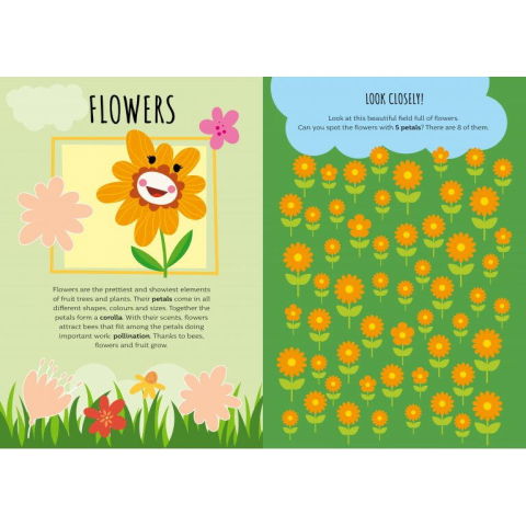 Carti pentru copii - Carte de activitati cu abtibilduri - In natura