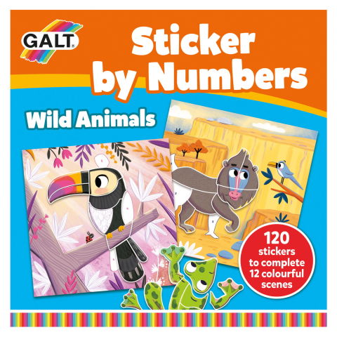 EduclassReseller - Cartea mea cu stickere - Animalute salbatice