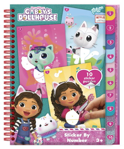 EduclassReseller - Carticica cu activitati si abtibilduri - Gabby's Dollhouse