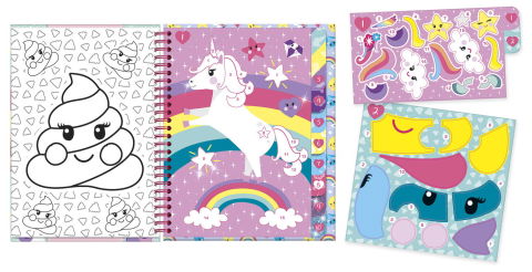 EduclassReseller - Carticica cu activitati si abtibilduri - Unicorn