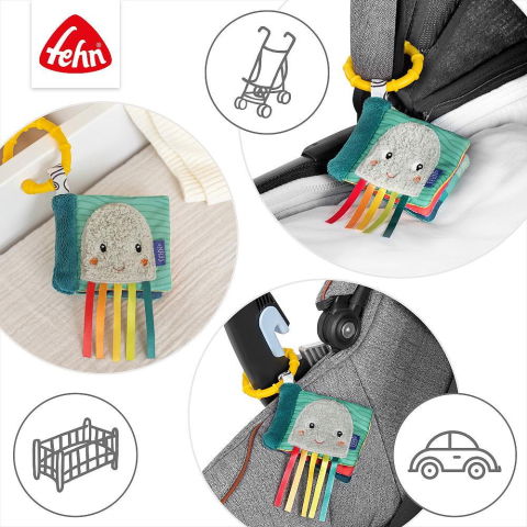 Carti bebelusi - Carticica pentru bebelusi - Caracatita colorata