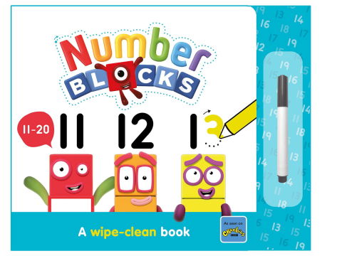 Best deals - Carticica Scriu si sterg - Numberblocks 11-20