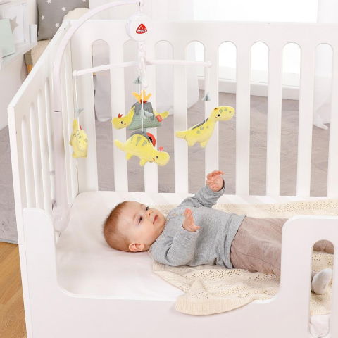 Jucarii de patut - Carusel muzical mobil - Dinozauri veseli