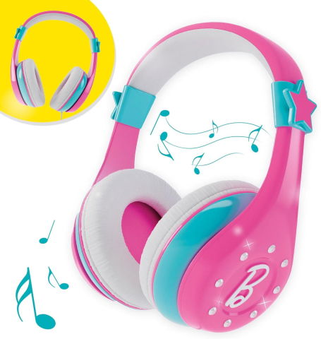 Jucarii dezvoltare imaginatie - Casti bluetooth - Barbie