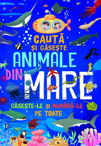 Carti pentru copii - Cauta si gaseste animale din mare