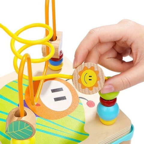 Jucarii indemanare - Centru de activitati 5 in 1 - Gradina magica