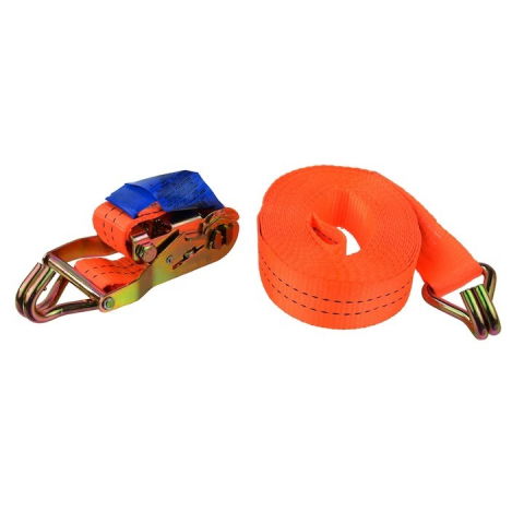 Articole si, Echipamente pentru Transport şi Ridicat - Chinga Ancorare cu Clichet, Flippy, 10 m Lungime, 5 cm Latime, Portocaliu