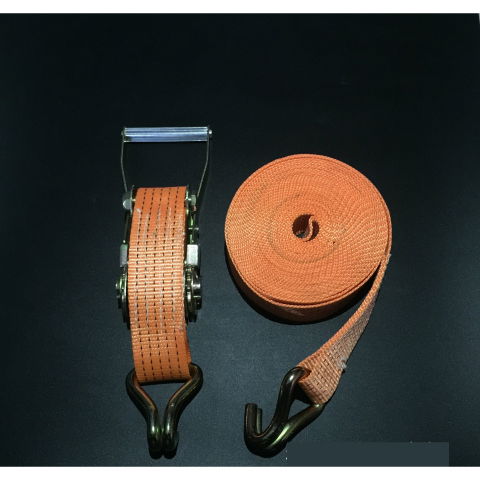 Articole si, Echipamente pentru Transport şi Ridicat - Chinga Ancorare cu Clichet, Flippy, 10 m Lungime, 5 cm Latime, Portocaliu