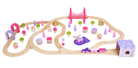 Seturi de tren - Circuit - Oraselul zanelor (75 piese)