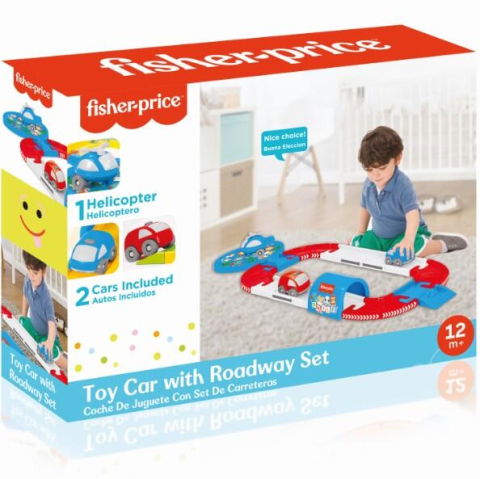 Seturi de construit - Circuit pentru masinute - 24 piese