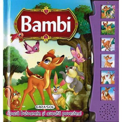 Carti pentru copii - Citeste si asculta - Bambi