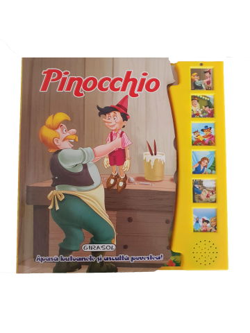 Carti pentru copii - Citeste si asculta - Pinocchio