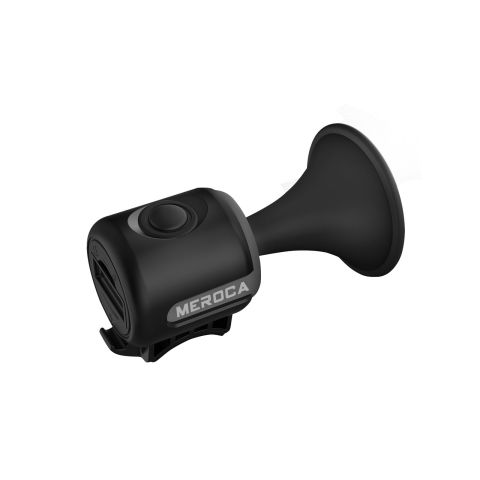 Masinute, Triciclete si Masinute Electrice - Claxon electric pentru bicicleta, Flippy, rezistent la apa, 120 dB, negru