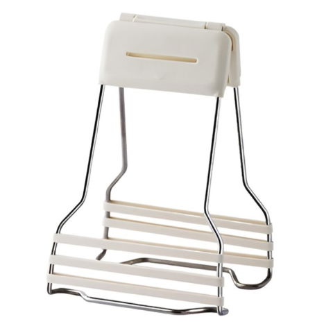 Ustensile pentru Bucătărie - Clema pentru Boluri, Flippy, Anti-Alunecare, din Silicon, de Uz Casnic, Rezistent la Temperaturi Inalte, 17.6x11.5x5.15cm, Gri