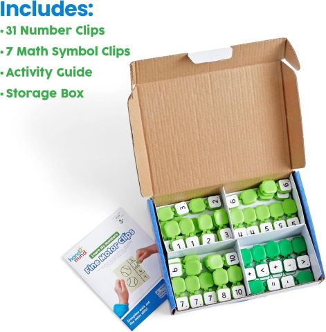 50 - 100 LEI - Clipsuri senzoriale - Invata numerele