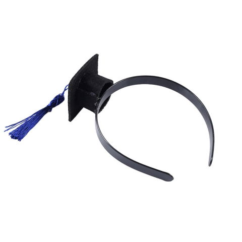 Baloane si Accesorii Absolvire - Coronita pentru Absolvent, Flippy, Bentita cu Toca, Marime Universala, Tematica Absolvire, Negru-Albastru