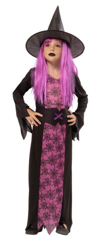 Costume de carnaval - Costum de carnaval - Vrajitoare paianjen (roz)