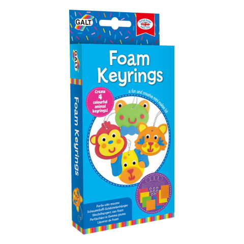 Jucarii arta si creativitate - Creeaza brelocuri din spuma