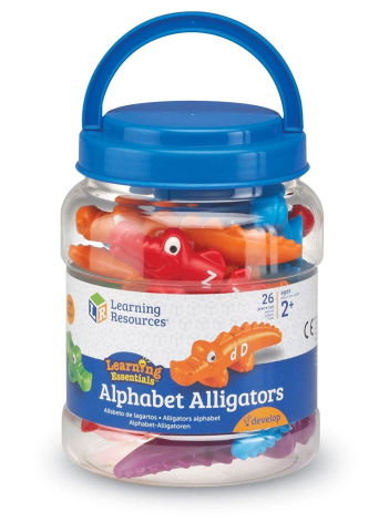 Jucarii lingvistice - Crocodili cu litere