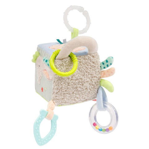 Jucarii de plus - Cub din plus cu activitati - Animalute marine