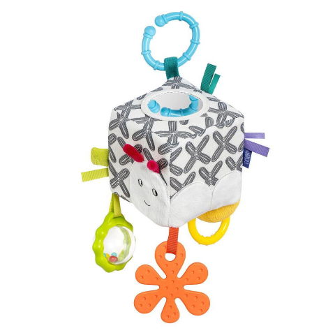 Jucarii indemanare - Cub din plus cu activitati - Omiduta vesela