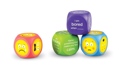 Jucarii lingvistice - Cuburi pentru conversatii - EMOJI