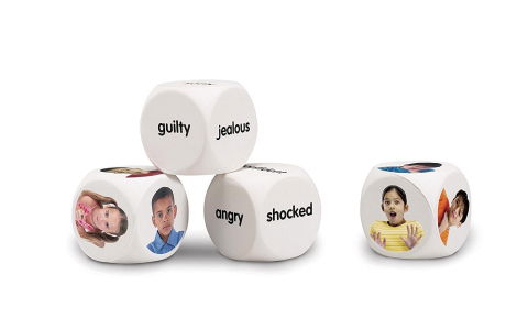 Jucarii lingvistice - Cuburi pentru conversatii - emotii