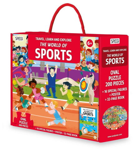 Carti pentru copii - Cunoaste si exploreaza - Puzzle Ora de sport (200 piese)