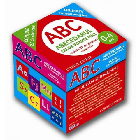 Carti pentru copii - Cutie abecedar - RO-EN