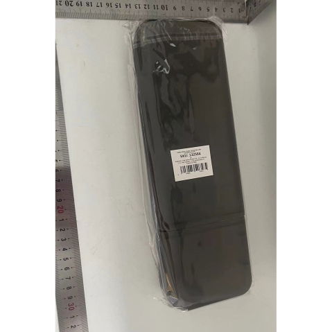 Cutii depozitare - Cutie Organizatoare pentru Cabluri, Flippy, din Plastic, 28 x 9 x 6 cm, Gri