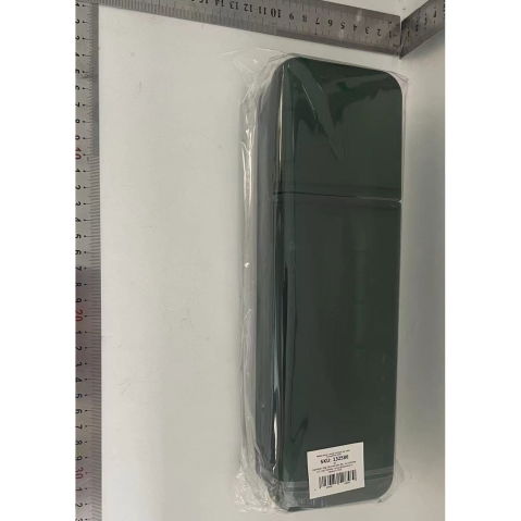 Pentru casa - Cutie Organizatoare pentru Cabluri, Flippy, din Plastic, 28 x 9 x 6 cm, Verde