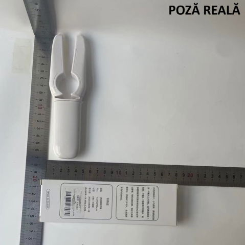 Ustensile pentru Bucătărie - Desfacator de sticle 5in1, Flippy, Razatoare, Curatator de Legume-Fructe, Deschizator de Conserve si Doze, 17.5x5x3cm, Alb