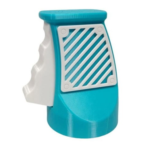 Best deals - Desfacator Doze, Flippy, din ABS, 10.7 x 8 cm, Manual, Albastru Deschis/Alb