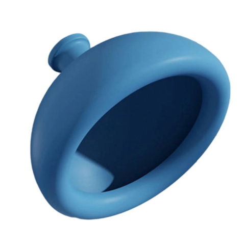 Articole pentru copii - Dispozitiv Terapeutic Sputa, Flippy, Cupa pentru Terapie Toracica, Dispozitiv de Eructare, pentru Adulti si Copii, 10 x 6.5 cm, din Silicon, Albastru