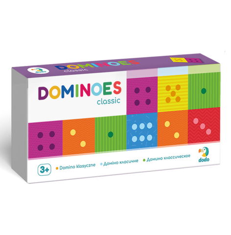 Jucarii de logica - Domino clasic (28 piese)