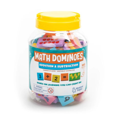 Jocuri matematice - Domino matematic - Adunari si scaderi
