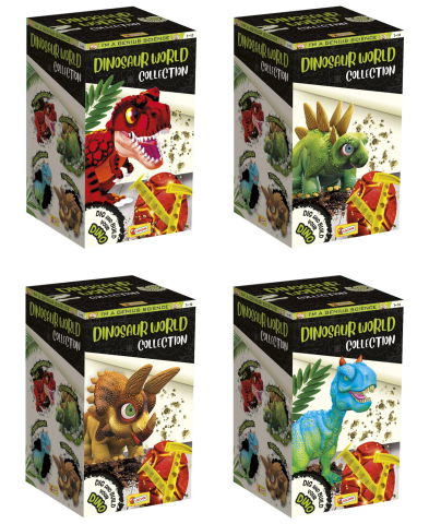 Dinozauri Jucarii - Experimentele micului geniu - Kit de excavat ou dino