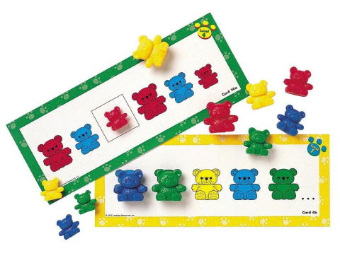 Jucarii de logica - Familia ursuletilor - carduri cu activitati