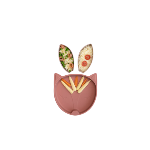 Accesorii hranire - Farfurie diversificare din silicon - Vulpita