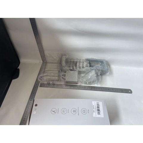 Ustensile pentru Bucătărie - Feliator de Legume Multifunctional, Flippy, Taieturi Diferite, Razatoare pentru Bucatarie, Taietor de Cartofi, Presa Manuala, Pliabila, Extensibila, PP PET, 23.5x9.5x5.5 cm, Alb