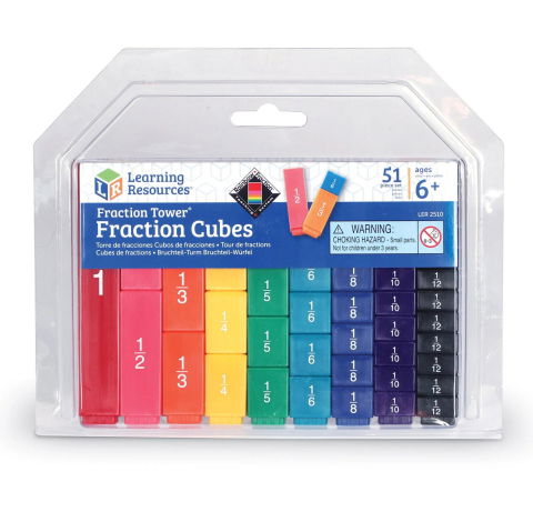 EduclassReseller - Fraction Tower® - Cuburi cu fractii