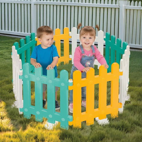 Locuri de joaca - Gardulet de plastic - Pastel