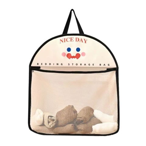 Cutii depozitare - Geanta de Depozitare, Flippy, Tip Saculet, de Agatat, Multifunctionala, din Plasa, 40 x 10 x 44 cm, Negru