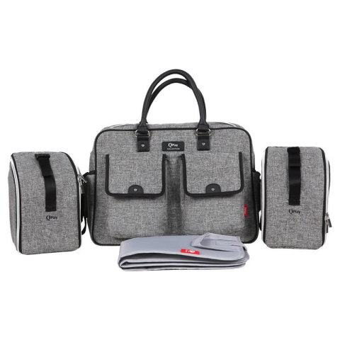 SmartBaby - Geanta multifunctionala pentru mamici Qplay Sylvie+
