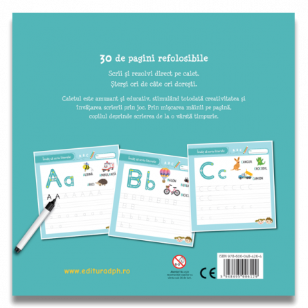 25 - 50 LEI - Invat sa scriu literele