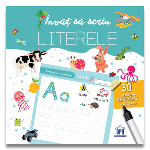 25 - 50 LEI - Invat sa scriu literele